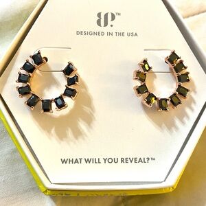 Bomb Party Black Onyx Earrings